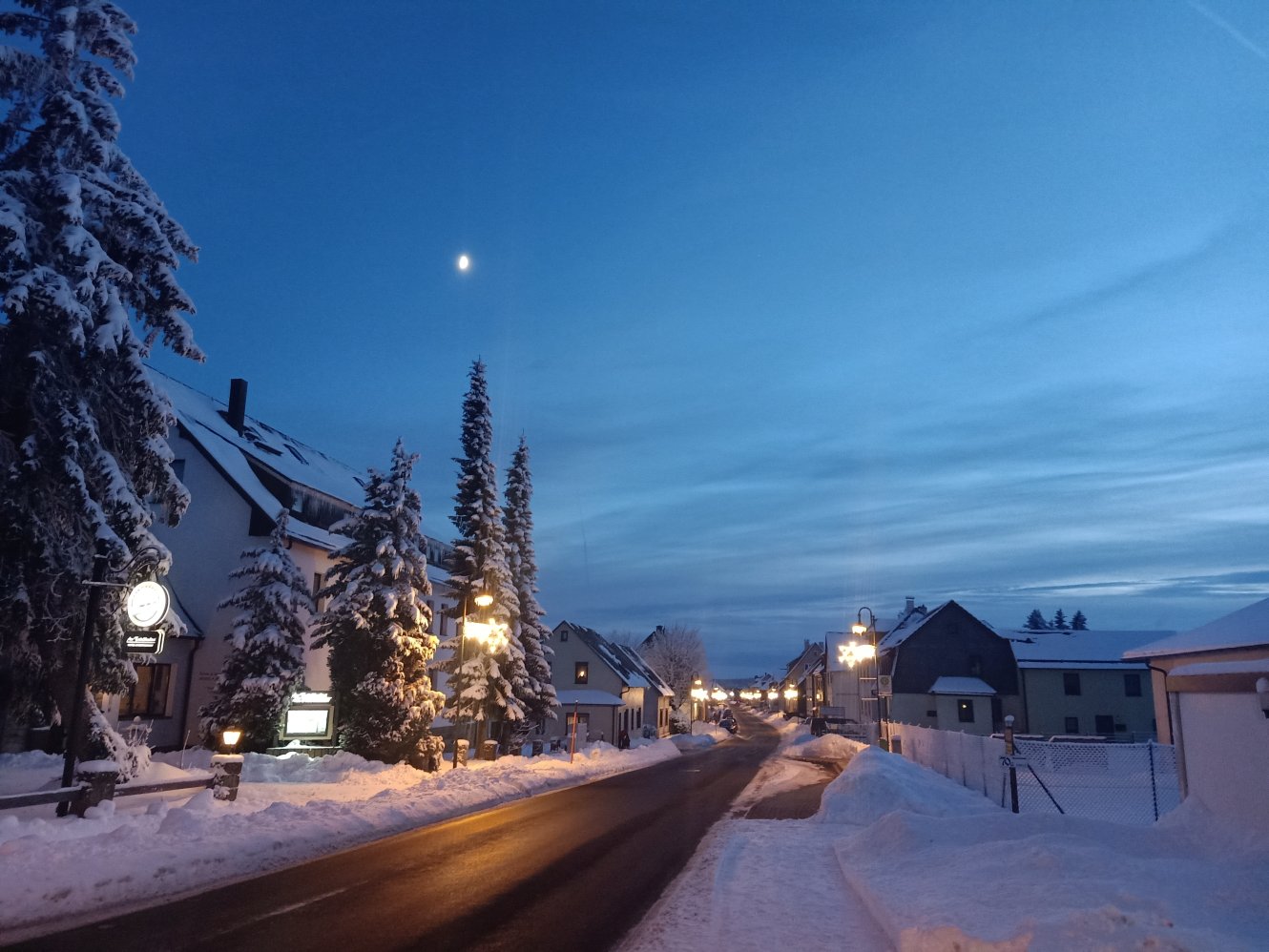 Frauenwald Winterbeleuchtung