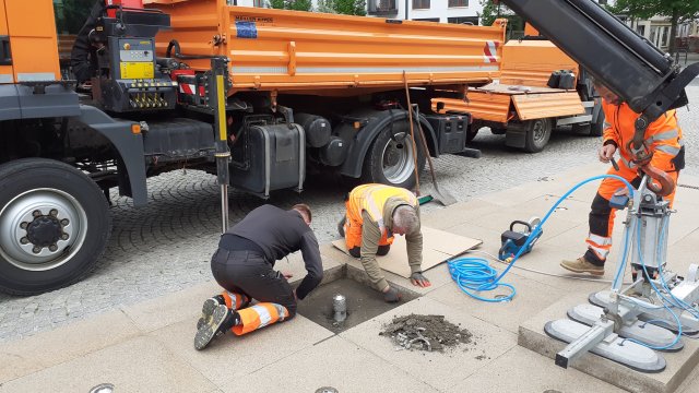 Reparatur Tannebrunnen