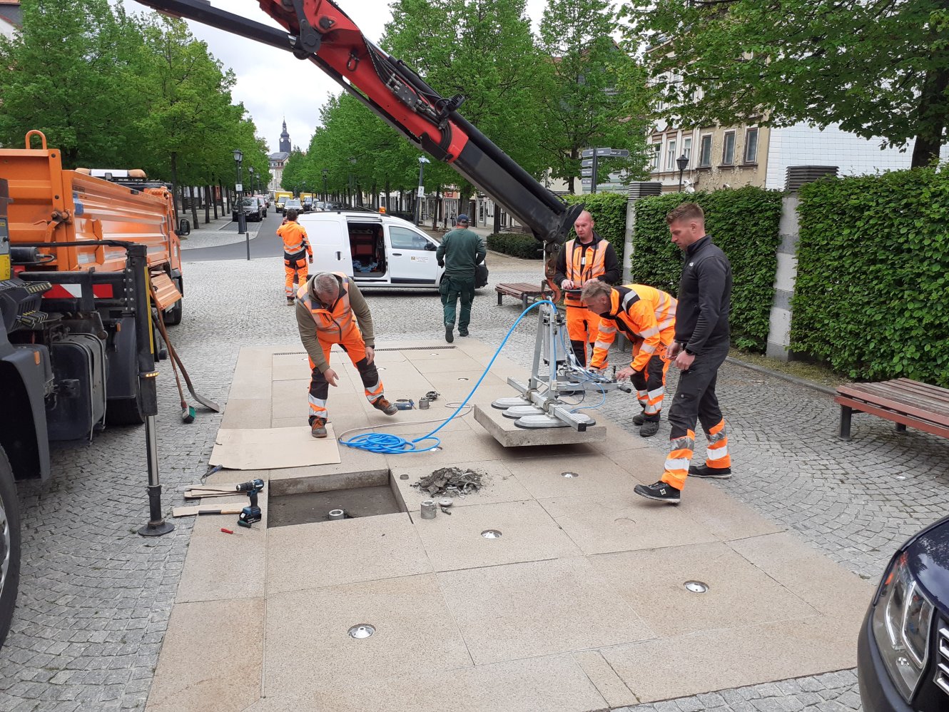 Reparatur Tannebrunnen