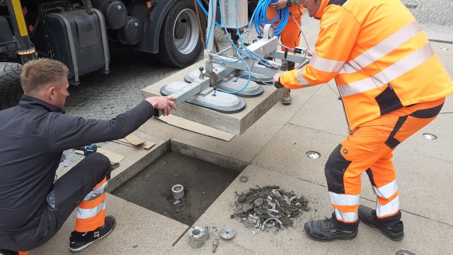 Reparatur Tannebrunnen