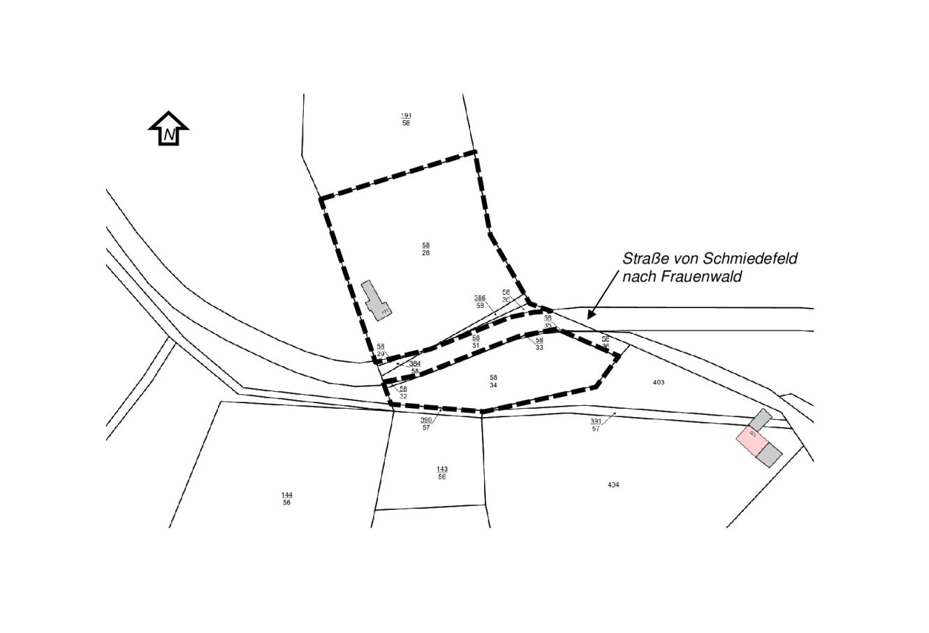 Geltungsbereich des Plangebietes (ohne Maßstab)