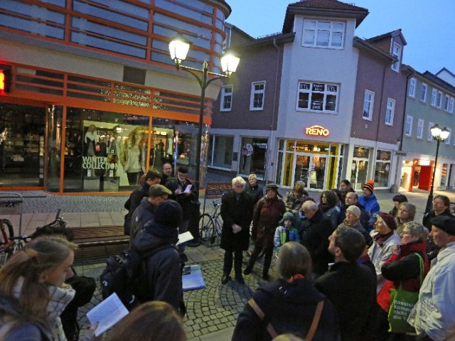 Besuch von Sam Gronner und seinem Sohn Jesse in Ilmenau am 9. November 2014