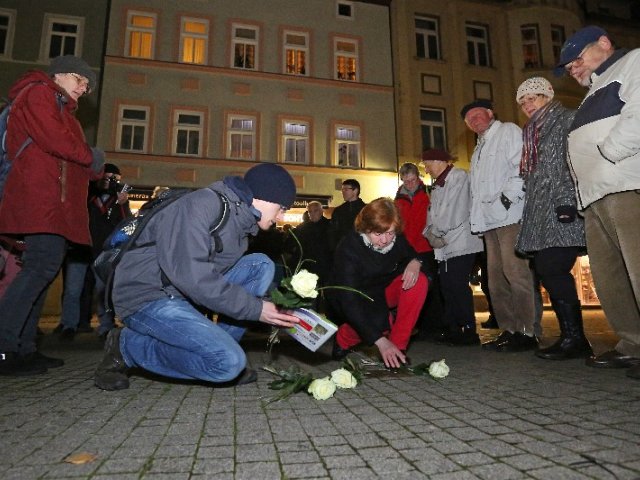 Besuch von Sam Gronner und seinem Sohn Jesse in Ilmenau am 9. November 2014