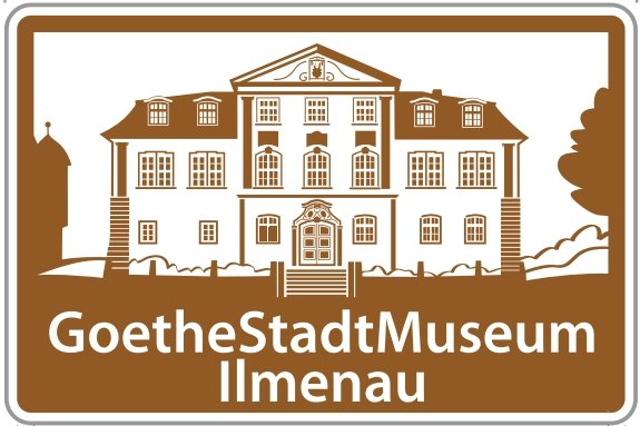 Infotafel GoetheStadt Museum Ilmenau an BAB 71