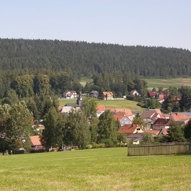 Blick auf Heyda