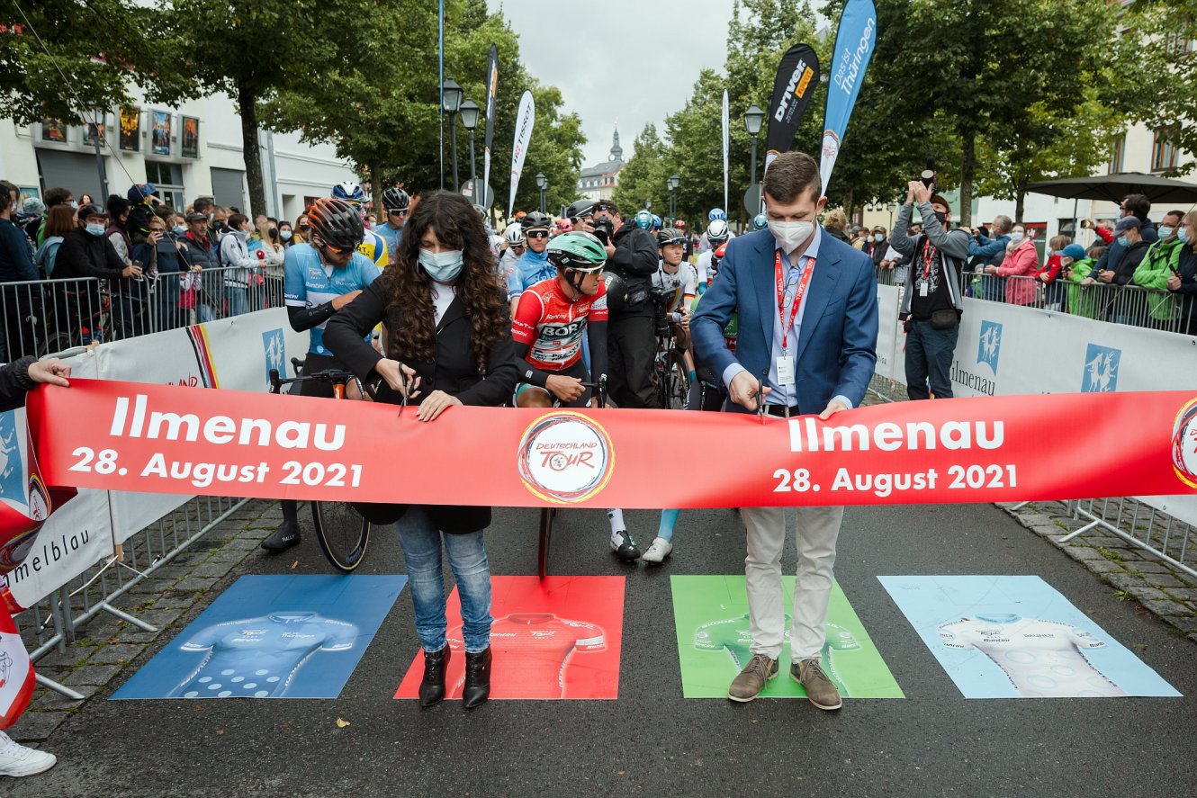 Deutschlandtour in Ilmenau