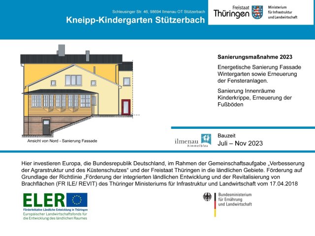 Förderschild Kneipp Kindergarten Stützerbach