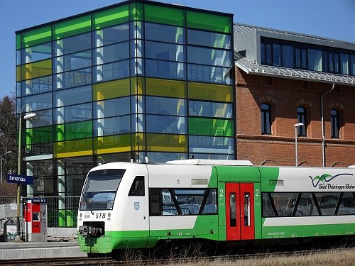 Bahnhof in Ilmenau