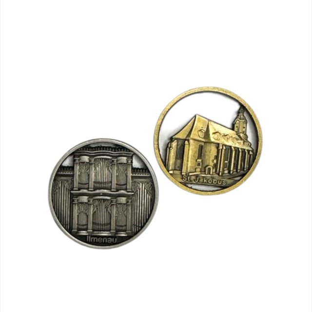 Einkaufswagen-Chip I Ansicht, St. Jakobuskirche, historische Walcker-Orgel I je 2,50 €