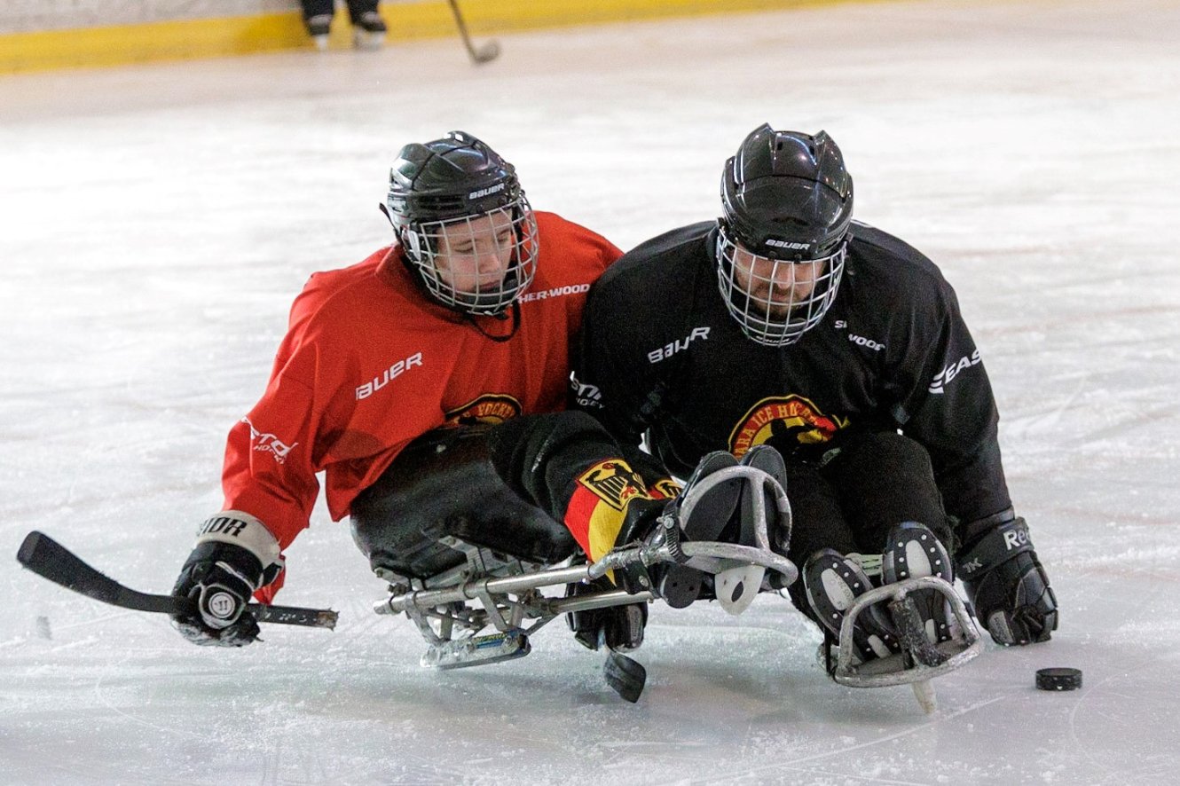 Sichtungslehrgang der deutschen Para-Eishockey-Nationalmannschaft in Ilmenau vom 24. bis 26. November 2023