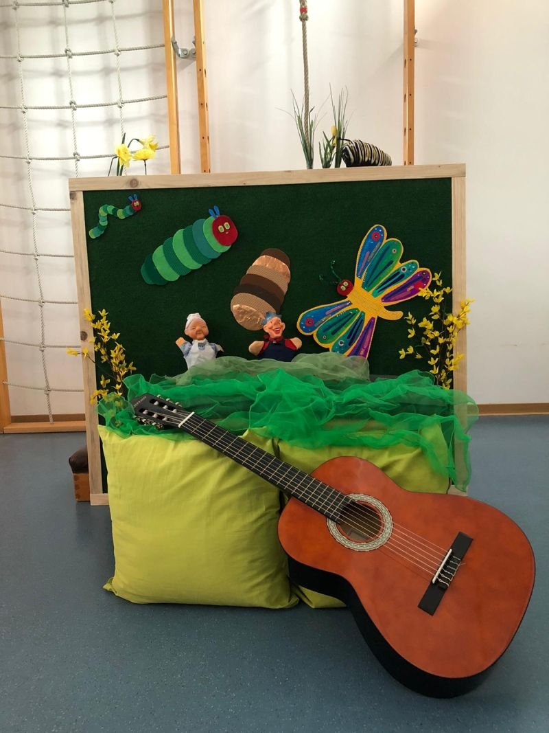 Von der Raupe zum Schmetterling