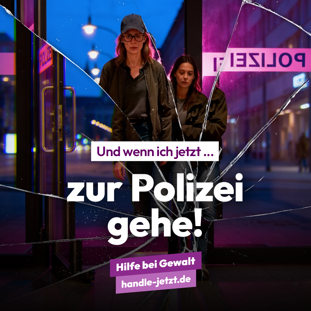 Kampagne Gewalt gegen Frauen 2025 - Polizei
