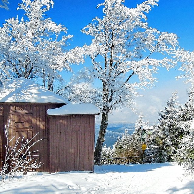 Goethehäuschen im Winter