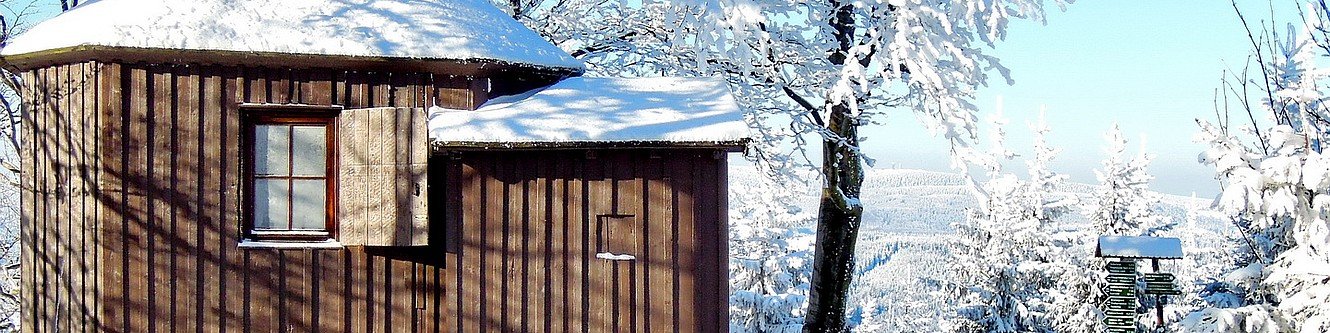 Goethehäuschen im Winter