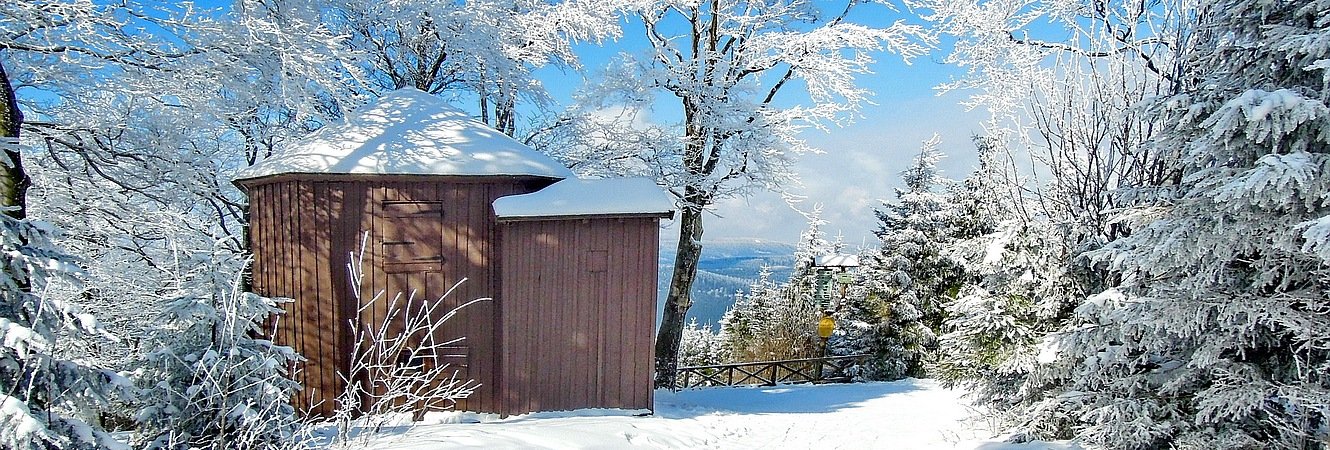 Goethehäuschen im Winter