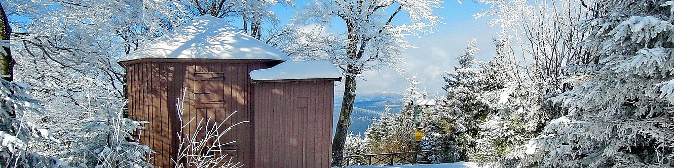 Goethehäuschen im Winter