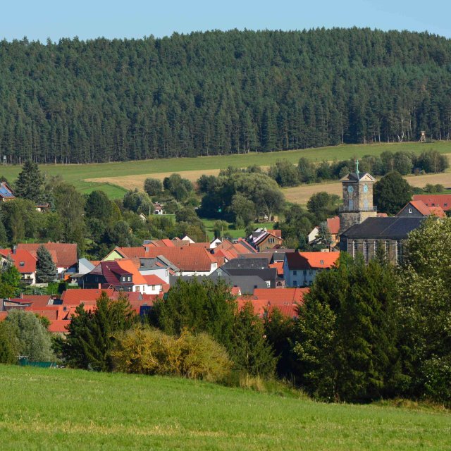 Blick auf Gräfinau