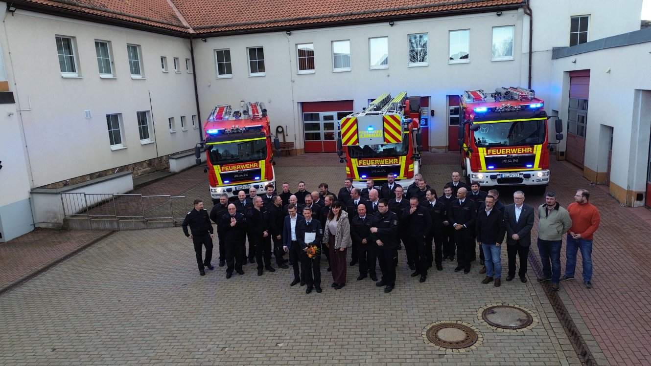 Ernennung Stadtbrandmeister - Gruppenfoto