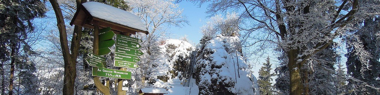 Hermannstein im Winter