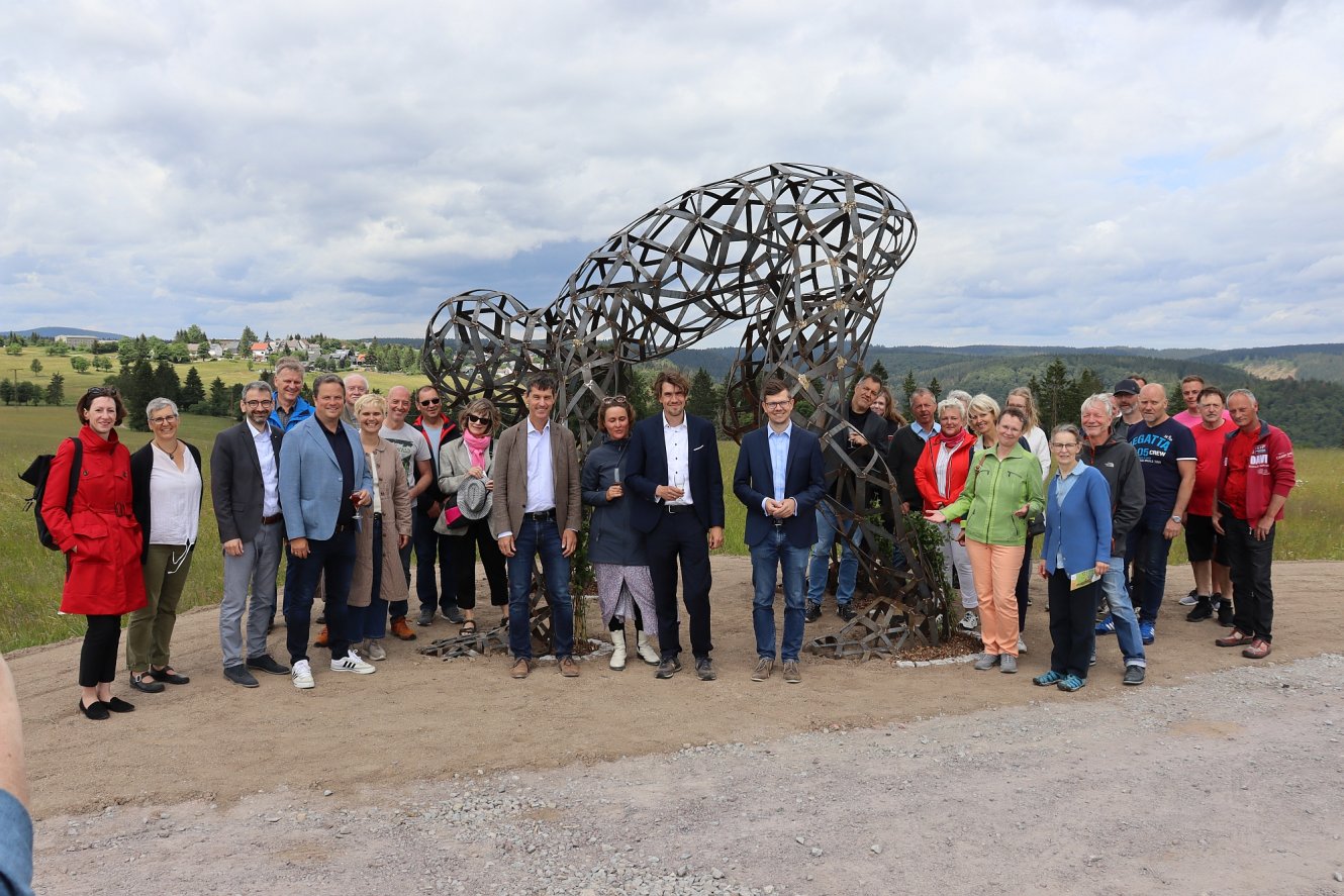 Naturkunstblicke in Frauenwald eingeweiht