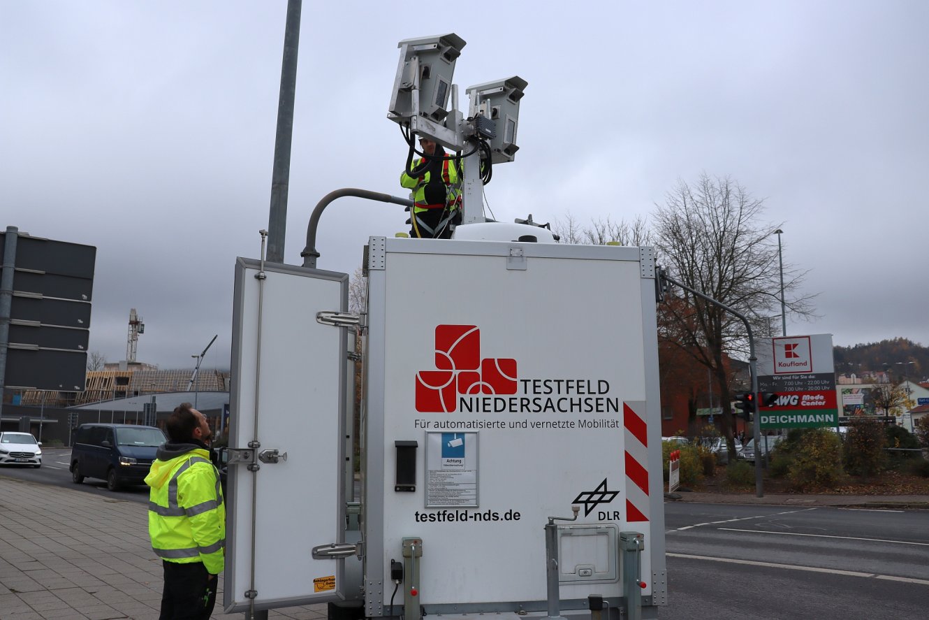 Videoaufnahmen im Ilmenauer Straßenverkehr am 21. und 22. November 2023