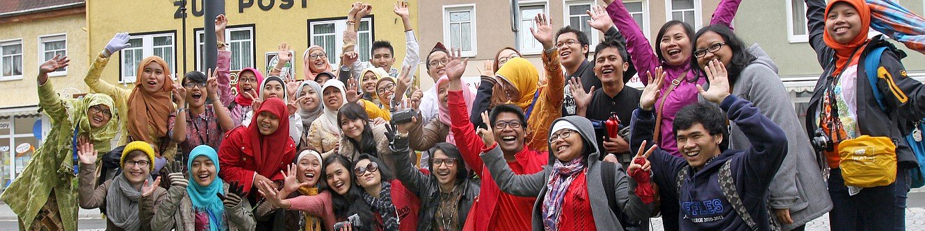 Ausländische Studierende zur ISWI 2013