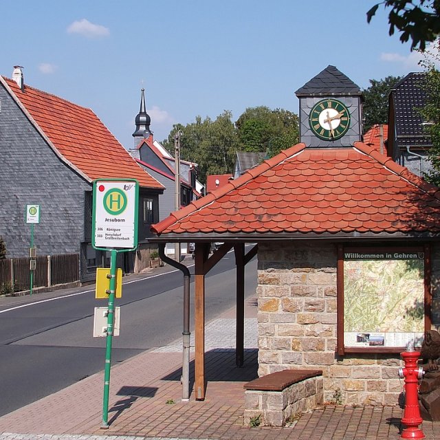 Hauptstraße in Jesuborn