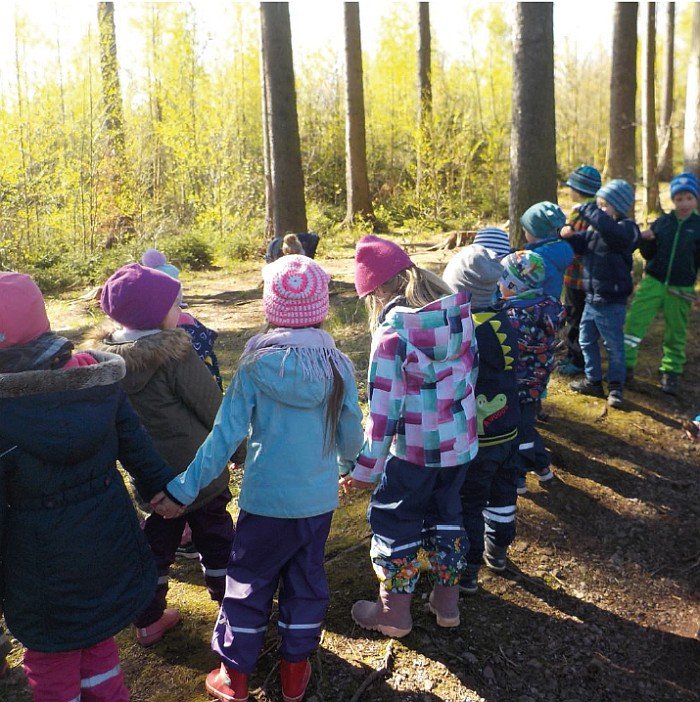 Kindergarten Hüttengrund - in der Natur