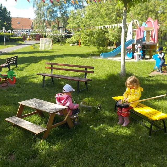 Kindergarten Hüttengrund - Viel Raum für eine Pause