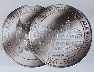 Medaille-silber
