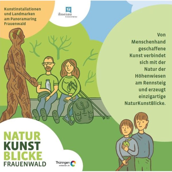 Natur Kunst Blicke Frauenwald