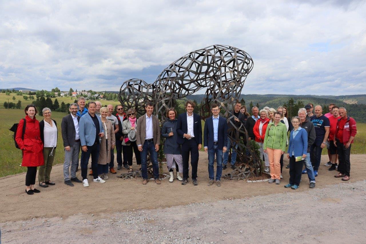 Einweihung NaturKunstBlicke