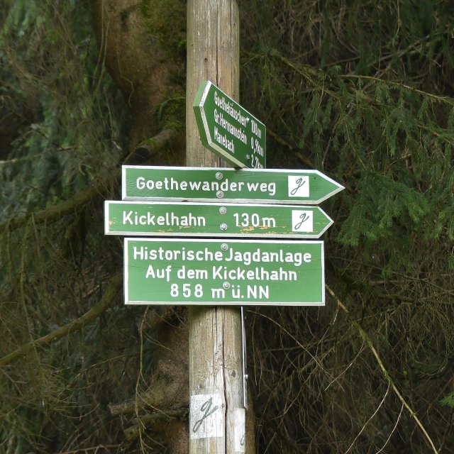 Schilder Kickelhahn