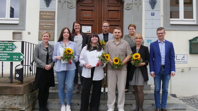 Stadt Ilmenau begrüßt die neuen Auszubildenden 2025