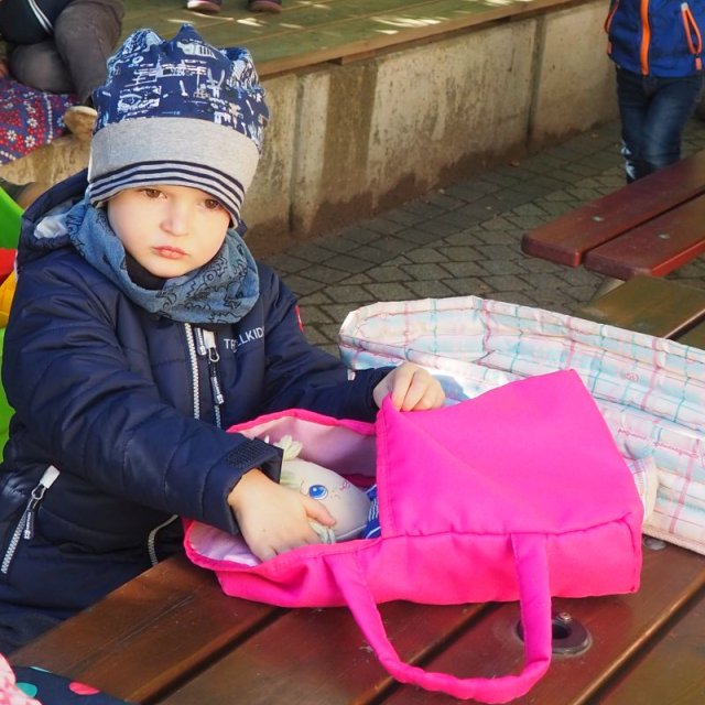 Tag im Kindergarten Stephanie