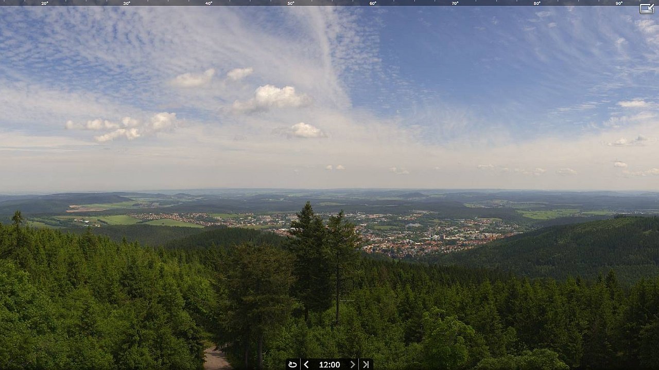 Panorama-Webcam auf dem Kickelhahn