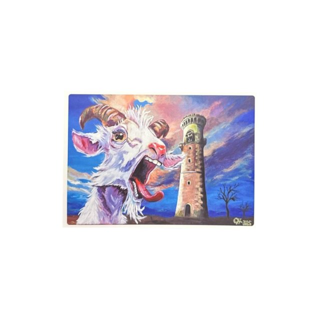 Postkarte Ziege A6 I Oskar Hermann I 1,00 €