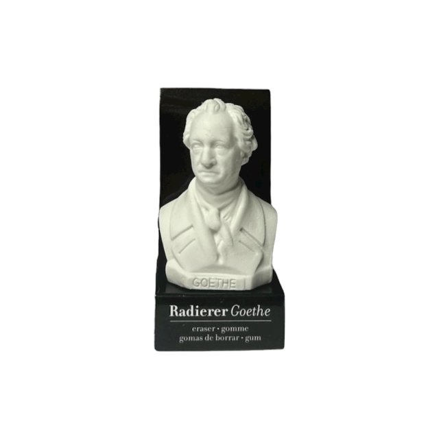 Radierer Goethe I 5x3 cm I 3,95 €