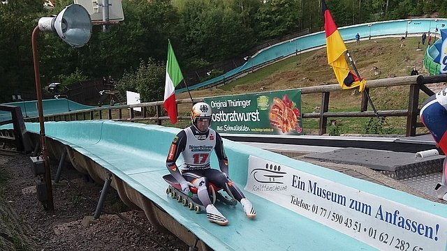 Rennschlittenbahn am Lindenberg