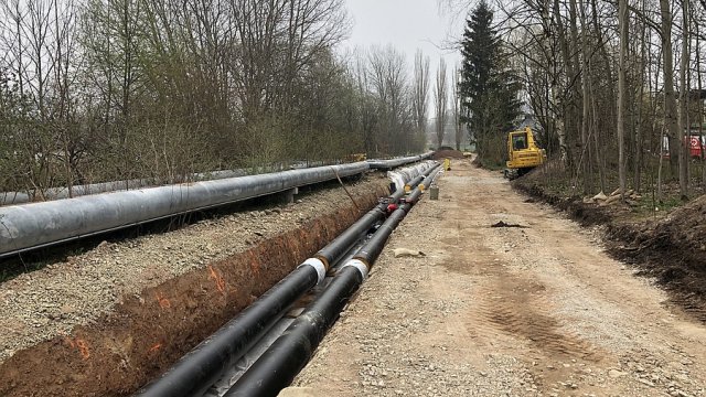 Rohrtrasse Pörlitzer Höhe/ Ehrenberg