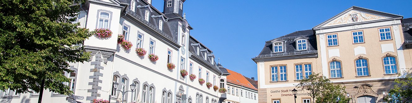 Ansicht Rathaus und Amtshaus