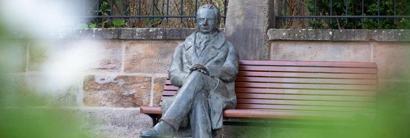 Goethe vor dem Amtshaus