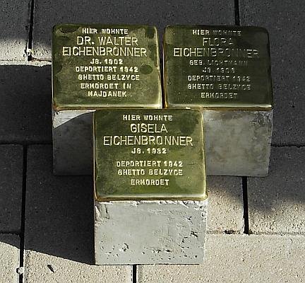 Verlegung der Stolpersteine im Jahr 2007