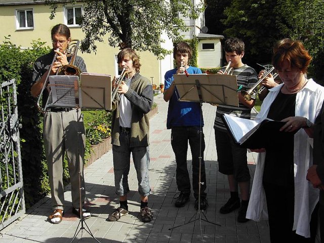 Verlegung der Stolpersteine im Jahr 2007 - Capella Juventa