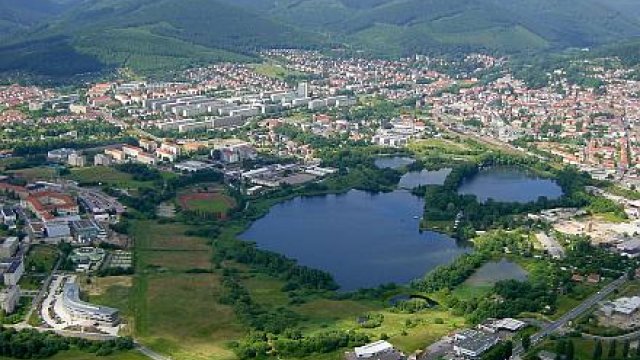 Luftbild Ilmenau (Foto von Wolfgang Kliebisch)