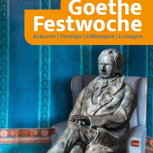 Faltblatt Goethe Festwoche