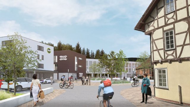 Neugestaltung des Quartiers Fischerhütte in der Stadt Ilmenau