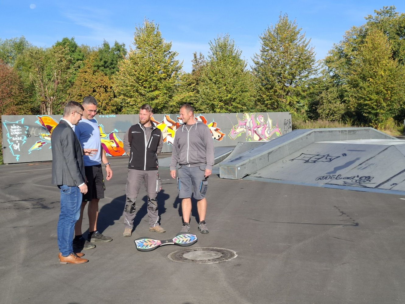 Umzug Skateranlage