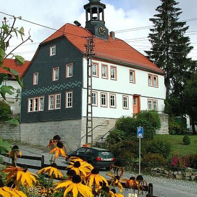 Gemeindebüro Unterpörlitz, Foto: Horst Bradsch