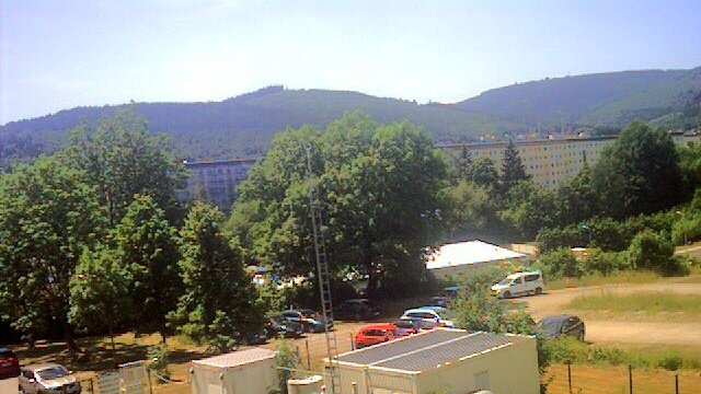 Webcam der Wetterstation der TU Ilmenau im Juni